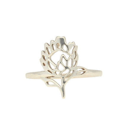 Buy your Sterling Silver Protea Ring online now or in store at Forever Gems in Franschhoek, South Africa