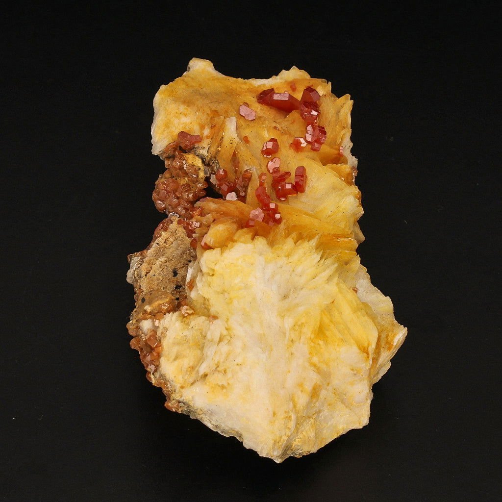 Buy your Vanadinite Crystals on Barite - Earth's Artistry online now or in store at Forever Gems in Franschhoek, South Africa