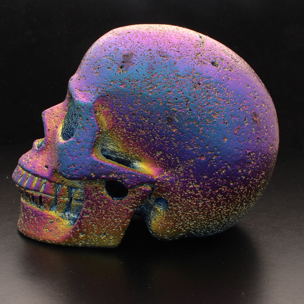 Buy your Large Aura Lava Stone Crystal Skull online now or in store at Forever Gems in Franschhoek, South Africa