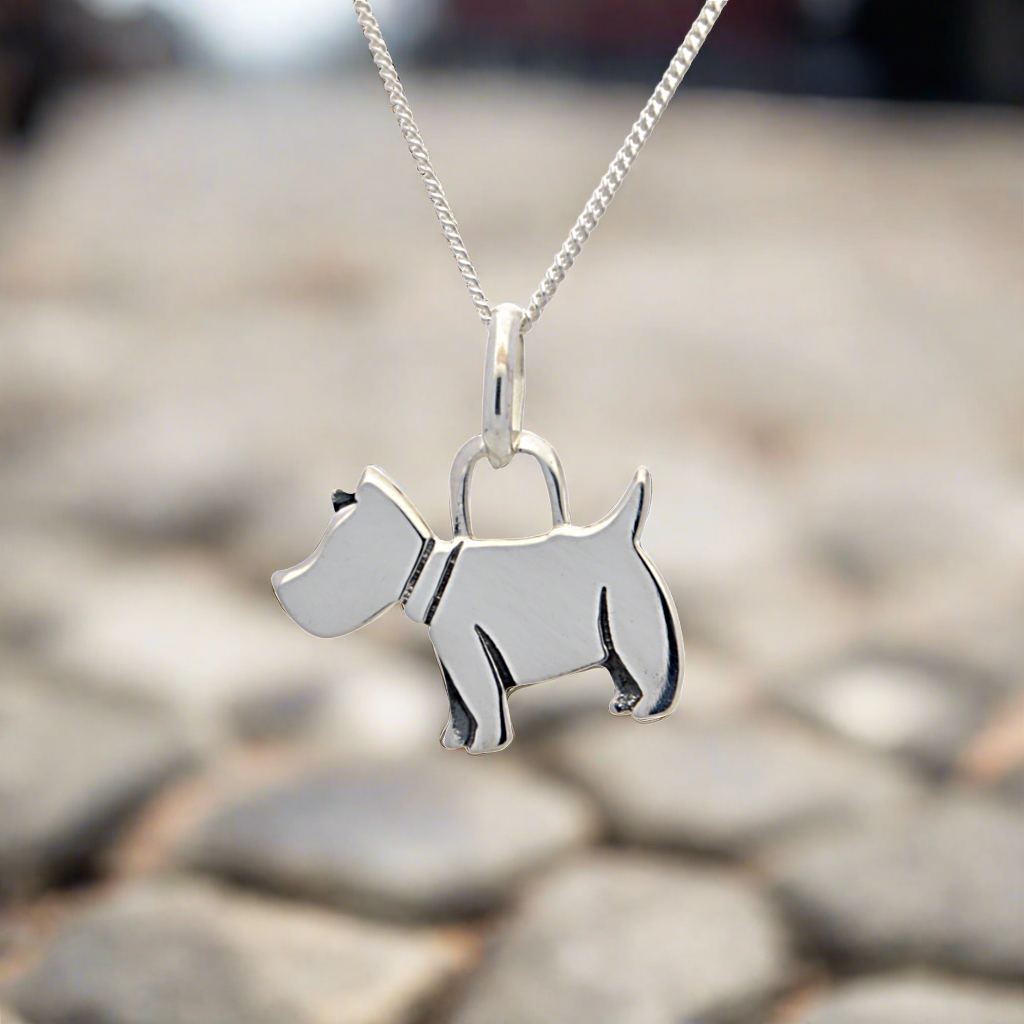 Buy your Dog Sterling Silver Necklace online now or in store at Forever Gems in Franschhoek, South Africa