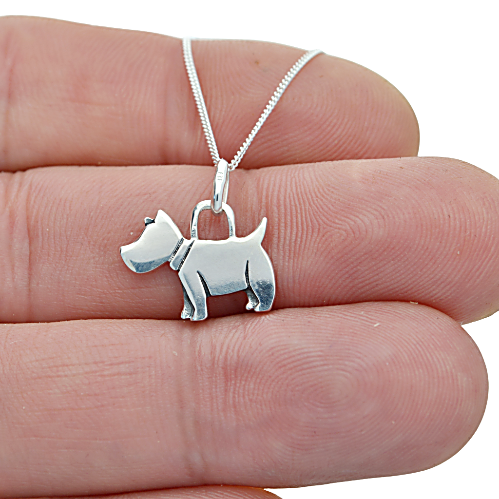 Buy your Dog Sterling Silver Necklace online now or in store at Forever Gems in Franschhoek, South Africa
