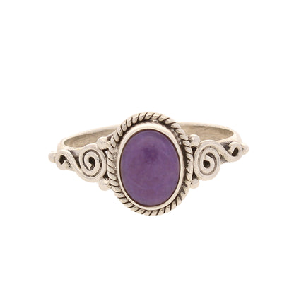 Buy your Siberian Dream Charoite Ring online now or in store at Forever Gems in Franschhoek, South Africa