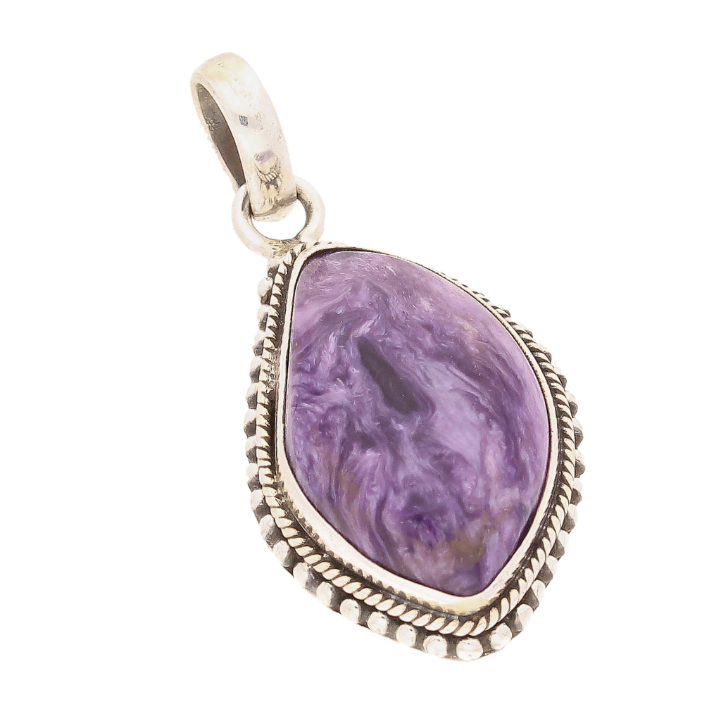Buy your Charoite Sterling Silver Pendant online now or in store at Forever Gems in Franschhoek, South Africa