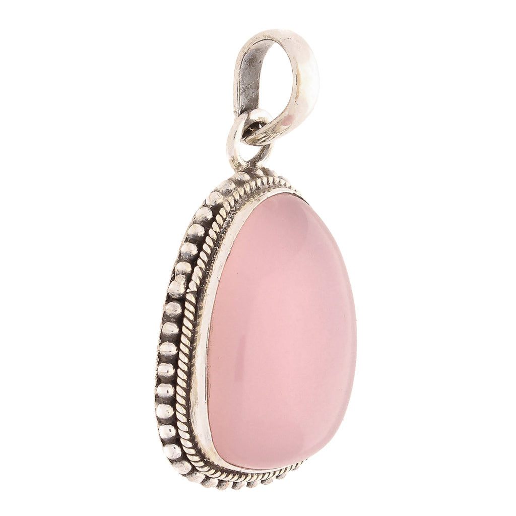 Buy your Rose Quartz Sterling Silver Pendant online now or in store at Forever Gems in Franschhoek, South Africa
