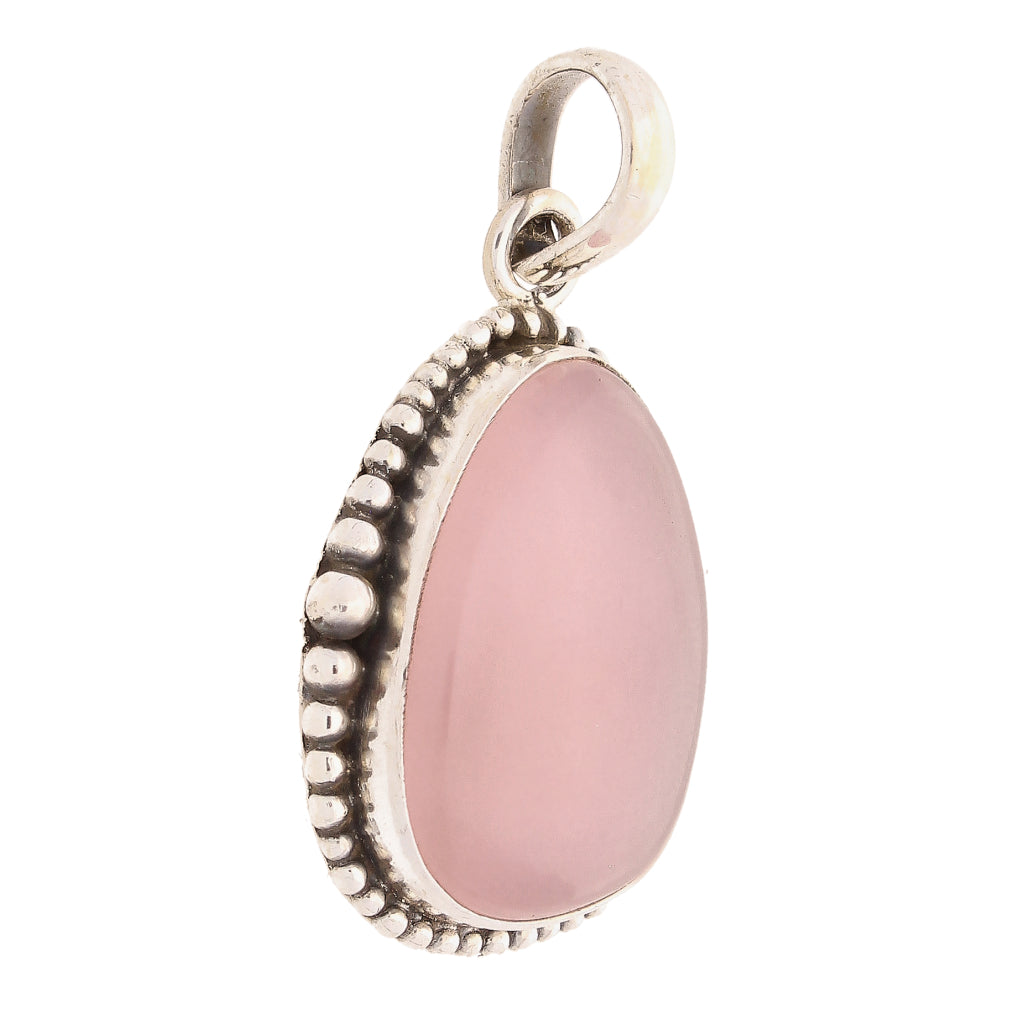 Buy your Rose Quartz Sterling Silver Pendant online now or in store at Forever Gems in Franschhoek, South Africa
