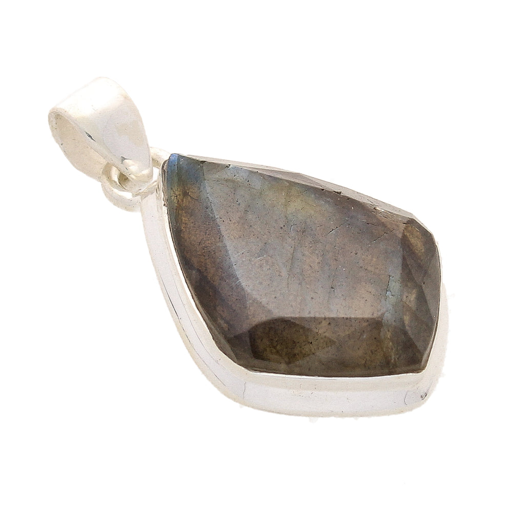 Buy your Faceted Labradorite Sterling Silver Necklace online now or in store at Forever Gems in Franschhoek, South Africa