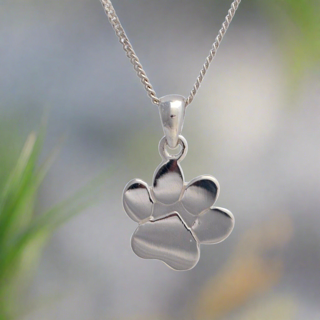 Buy your Sterling Silver Paw Necklace online now or in store at Forever Gems in Franschhoek, South Africa