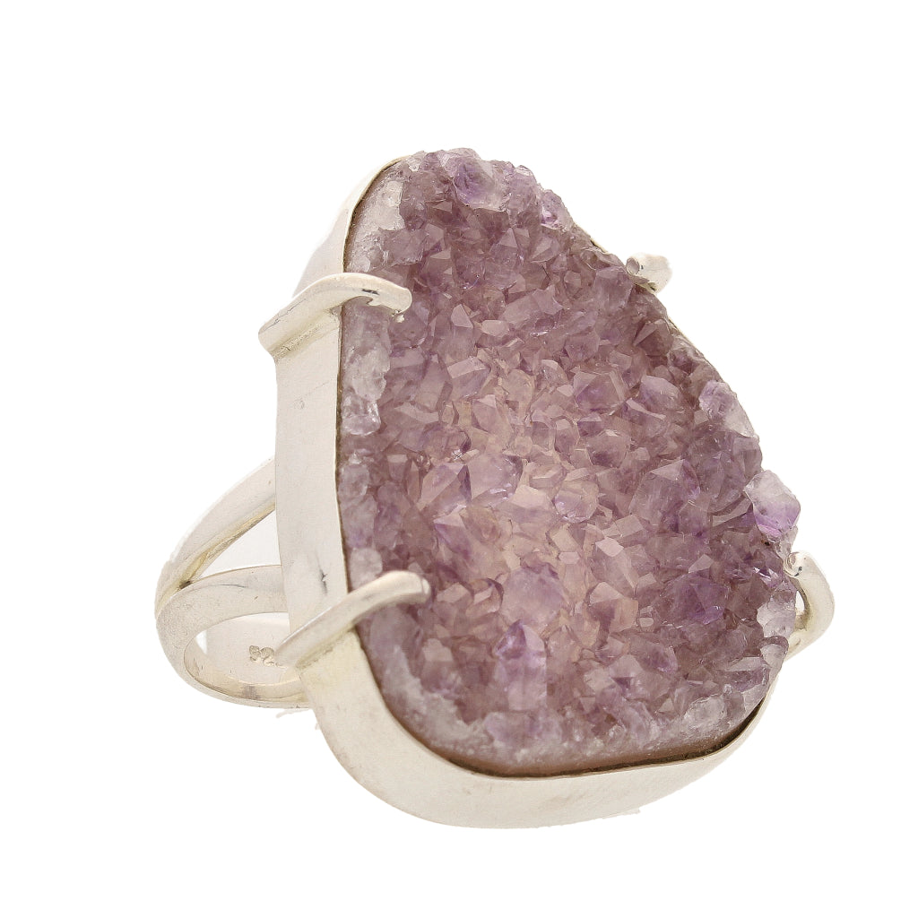 Buy your Amethyst Druzy Sterling Silver Ring online now or in store at Forever Gems in Franschhoek, South Africa