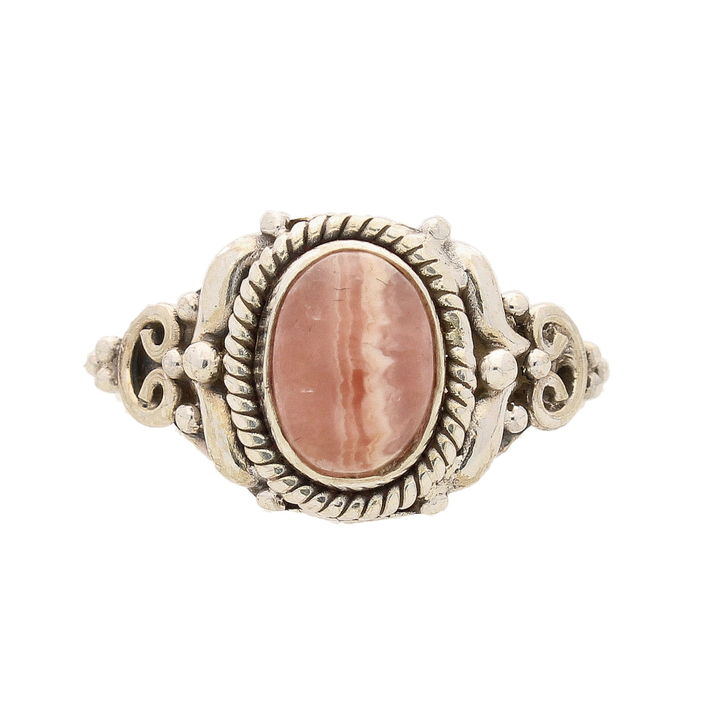 Buy your Enduring Grace Sterling Silver Rhodochrosite Ring online now or in store at Forever Gems in Franschhoek, South Africa