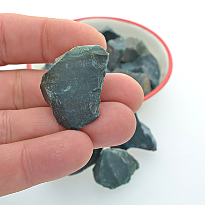 Buy your Rough Bloodstone online now or in store at Forever Gems in Franschhoek, South Africa