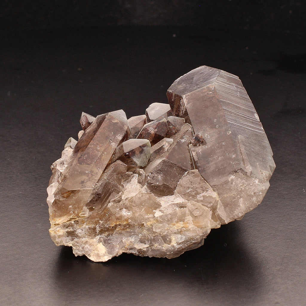 Buy your Smoky Quartz Chlorite Coated Cluster online now or in store at Forever Gems in Franschhoek, South Africa
