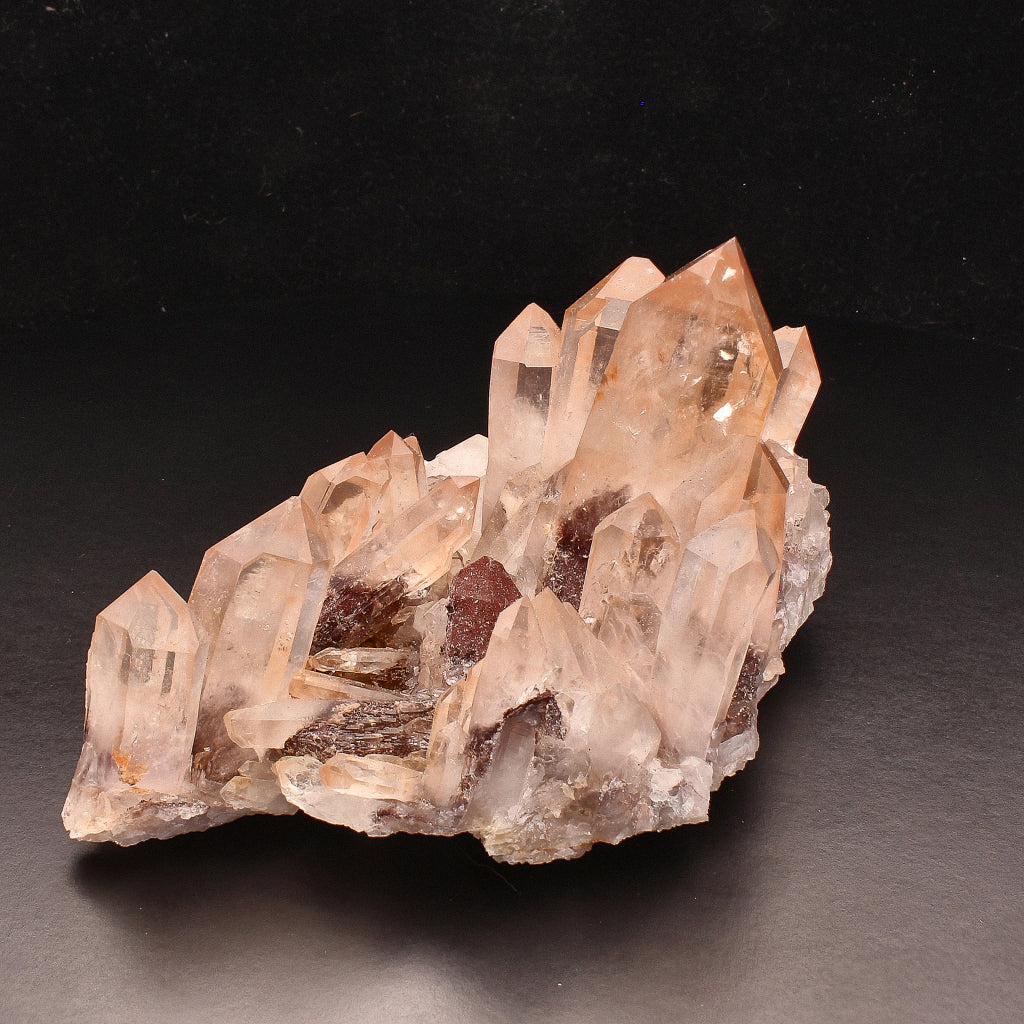 Buy your Orange River Hematite included Quartz Cluster online now or in store at Forever Gems in Franschhoek, South Africa